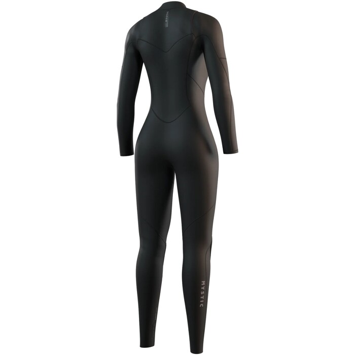 2025 Mystic Womens Star 5/3mm Chest Zip Wetsuit 35000.250050 - Black